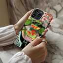 Esdot Cute Case for iPhone 15 Pro Max,Compatible with Magsafe,Trendy Floral