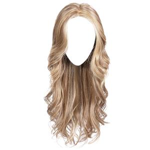 Raquel Welch Model Mode Long Layered Curls Wig by Hairuwear, Average Cap Size, RL19/23 Biscuit