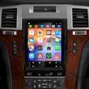 9.7 Inch Car Stereo Radio for Cadillac Escalade SLS 2007 2008 2009 2010 2011 2012,Touch Screen with with Carplay Android Auto WiFi Bluetooth FM RDS GPS DSP SWC+AHD Backup Camera