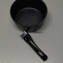 Nonstick Saucepan, 1.5 Quarts Sauce Pan with Swiss Granite Coating, Small Milk Soup Pot with Detachable Handle Multipurpose Induction Compatible, PFOA Free