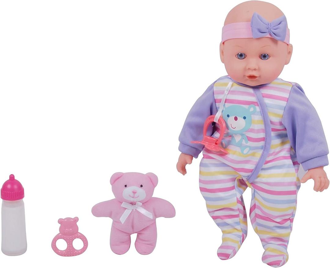 Dream Collection 14" Baby Doll Maggie with Teddy