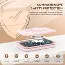 3 in 1 Wireless Charging Station for iPhone 17 16 15 14 13 12 Pro Max Plus Foldable Magnetic Charger Pad for Apple Watch Series & AirPods Fast Wireless Charging Dock for Travel & Home