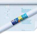 Chell Clear Contact Paper Roll for Books, 17.5 in x 20 ft Clear Self Adhesive Book Cover Paper Protector