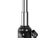 Torin 10 Ton (20,000 LBs) Double Ram Welded Hydraulic Car Bottle Jack for Auto Repair and House Lift, Black, ATH81002XB