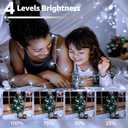 Ccinny 328FT 1000 LED Christmas Lights Outdoor Waterproof, Timer & Memory Function, 8 Modes Cool White String Lights Plug in Twinkle Lights for Xmas Tree Holiday Garden Indoor Party Decor