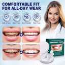 Temporary Snap-On Smile Covers for Men & Women Reusable Cosmetic Teeth Covers, Dental Veneers, Comfortable Fit, Non-Medical Smile Accessory