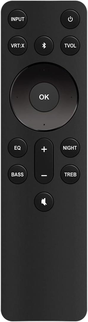 ND2020-J Replacement Remote Control Applicable for Vizio Sound Bar V51X-J6 V21d-J8 V21-H8 V51-H6 SB2020n-J6 SB3620n-H6 M213ad-K8 SV210D-0806 SV200M-0808 SV510M-0806