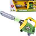 John Deere Leaf Blower Toy for Kids Pretend Construction Tool with Lights and Sounds | Blows Real Air