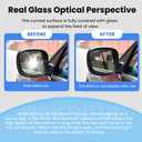 Passenger Side Mirror Replacement Glass for BMW X3 2011-2014,Backing Plate Power Heated Right Side View Car Rearview Mirror Glass for BMW X3 2011 2012 2013 2014