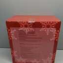 2 Pack 18" Lighted Large Artificial Poinsettias for Outdoors LED Poinsettia Flowers Artificial Faux Poinsettia Plants Poinsettia Christmas Decorations for Office Home Kitchen Decor (Red)