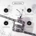 Molimoli (Upgraded Pump) Coffee Syrup Dispenser for Coffee Bar, Coffee Pump Dispenser, Glass Syrup Bottle w. Pump, 11.8 oz 350 ml, Set of 2, Silver