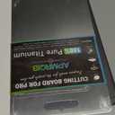 Titanium Cutting Board Set of 3,100% Pure Titanium Cutting Boards for Kitchen, Double Sided Non Toxic Cutting Board, Ideal Charcuterie & Chopping for Meat, Hygiene Durable DishwashrS+M+L)