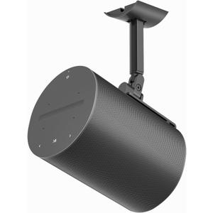 Pair of Speaker Wall Mount for Sonos Era 100 Ceiling Mount or Tilt and Swivel Adjustable Bracket for Sonos Era 100 Wall Mount Black with Flexible Mounting Ways Ceiling Mount for Sonos Era 100