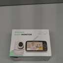 Kidsneed Baby Monitor with Camera and Audio - 5 inch 720P Video Baby Monitor, No WiFi, 48H Battery Life, Night Vision, Two Way Talk, Remote Pan Tilt Zoom, Thermal Monitor1000 ft Range 530 (Black1)