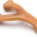 Benebone Wishbone Durable Dog Chew Toy for Aggressive Chewers, Real Chicken, Made in USA, Medium, for All Breed Sizes (Medium (Pack of 1))