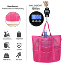 Large Mesh Beach Tote, Pack of 2