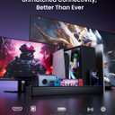 MEREDO Sound Bar for Smart TV 160W 3.1CH PC Gaming Soundbar with Subwoofer RGB Lighting Audio Sync Surround Sound System BT 5.3/HD-ARC/Optical/AUX/USB for Desktop Tablets Consoles Home Cinema