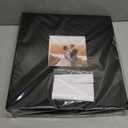 potricher Photo Album 4x6 1000 Photos Leather Cover Large Capacity Picture Albums with 1000 Horizontal and Vertical Pockets for Family Wedding Anniversary and Baby (Black)