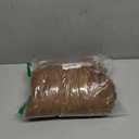 ZAFUL Women's Fuzzy Plush Pajama Pants Drawstring Elastic Waist Wide Leg Teddy Pj Bottoms Lounge Pants Brown Size S