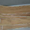 INMOZATA Peel and Stick Floor Tile Vinyl Flooring, Waterproof Vinyl Plank Flooring Wood Grain Self Adhesive Peel and Stick Flooring for Bedroom, Living Room, Kitchen, RV(Burlywood)