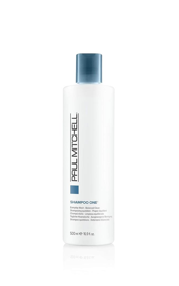 Paul Mitchell Shampoo One, Cleanses + Balances Moisture, for All Hair Types (16.9 Fl Oz (Pack of 1))