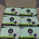 U by Kotex Clean & Secure Ultra Thin Pads, Heavy Absorbency, 240 Count (6 Packs of 40) (Packaging May Vary)