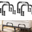 YUOROS Mattress Retainer Bar Keep Mattress Stopper from Sliding Slide Stopper to Prevent Sliding Holder in Place Gripper