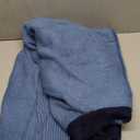 Astylish Women 2026 Fall Outfits Open Front Long Sleeve Hooded Knit Cardigan Sweaters Color Block Outwear Coats M