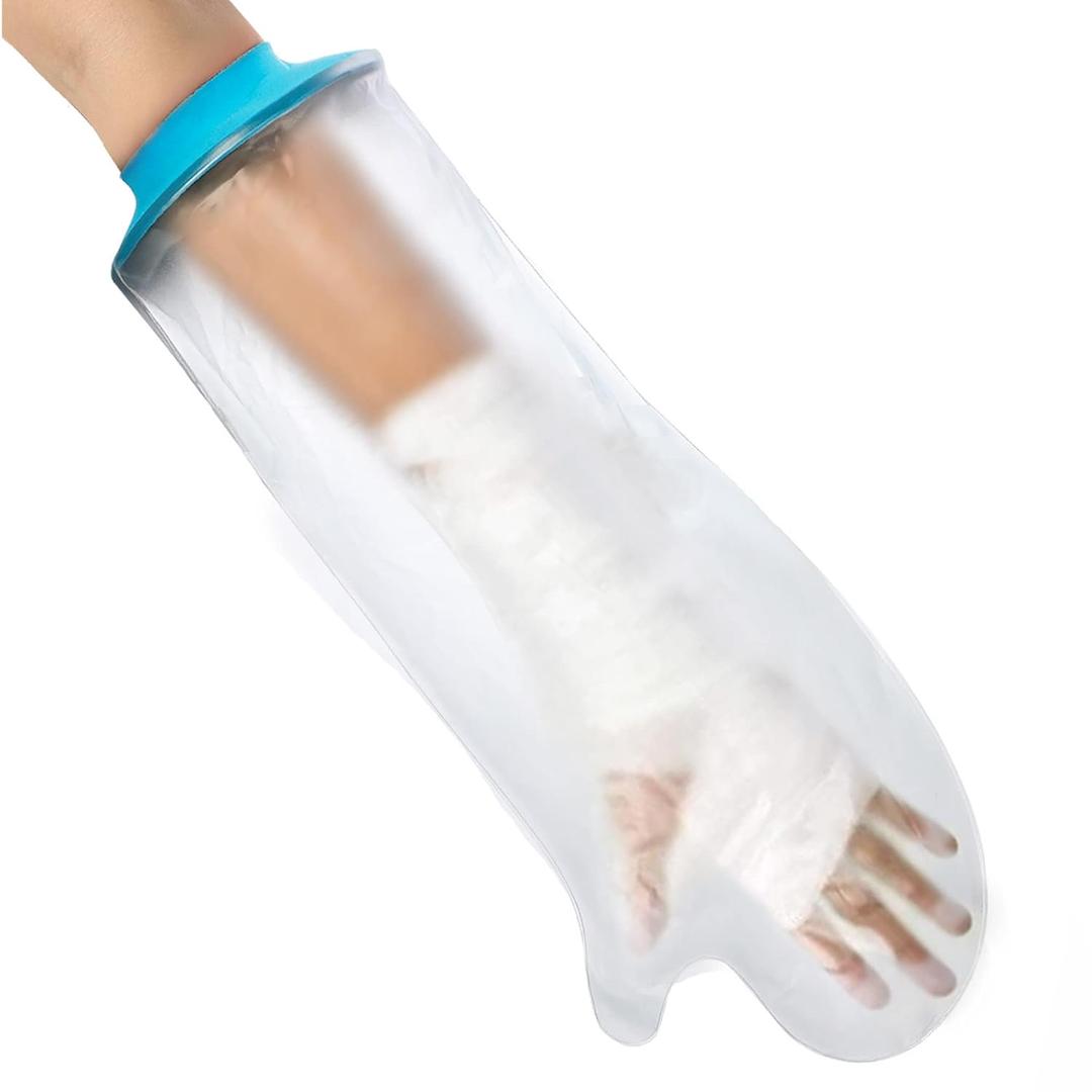 Cast Covers for Shower Arm Kids Waterproof Bath Soft comfortable Watertight seal to Keep Wounds Dry,Child Bandage Protector Covers Broken Hand,Wrist, Finger,Elbow,Fit Arm Circumference 6.3" to14.9" (S-17.5 Inch)
