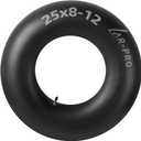 AR-PRO Heavy-Duty 25x8-12 Inner Tubes Universal 25x9-12, 25x10-12 for ATV/UTV, Lawn Tractor, Golf Cart, Snow Blowers, and More - With TR6 Metal Valve Stems - Made from Durable Butyl Rubber