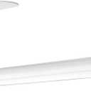 DEKAVA Under Cabinet Wall Mount Paper Towel Holder, Self-Adhesive Bar, Stainless Steel 13 inch (White, 1)