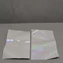 2 Types Transparent Holographic Laminate Sheets Overlay Lamination Vinyl A4 Size Self-Adhesive Holographic Laminate Film Waterproof Vinyl Sticker Paper for DIY Crafts, 10 Sheets 8.25 x 11.7 Inches