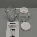 Mueller Personal Blender for Shakes and Smoothies with 15 Oz Travel Cup and Lid White