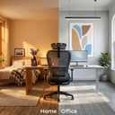 Tervo Model Y | Folding Office Chair for Small Spaces | Gaming Chair for Adults & Kids | Ergonomic Mesh Computer Chair | Foldable Desk Chair Home Work |, Oversized