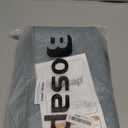 Bathroom Rugs Set 2 Pieces,Thin Bathroom Mats,Toilet Rugs,Quick Dry,Non-Slip,Machine Washable,Low Pile,Absorbent Bath Mats,Shower,Sink,Home Decor Accessories.Blue,1'5"x2'3"+1'8"x2" U Shape