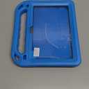 MENZO Fire HD 10 Tablet Case for Kids (13th/11th Generation, 2023/2021 Release), Lightweight Handheld Shockproof Case Built-in Screen Protector with Handle Stand, Blue