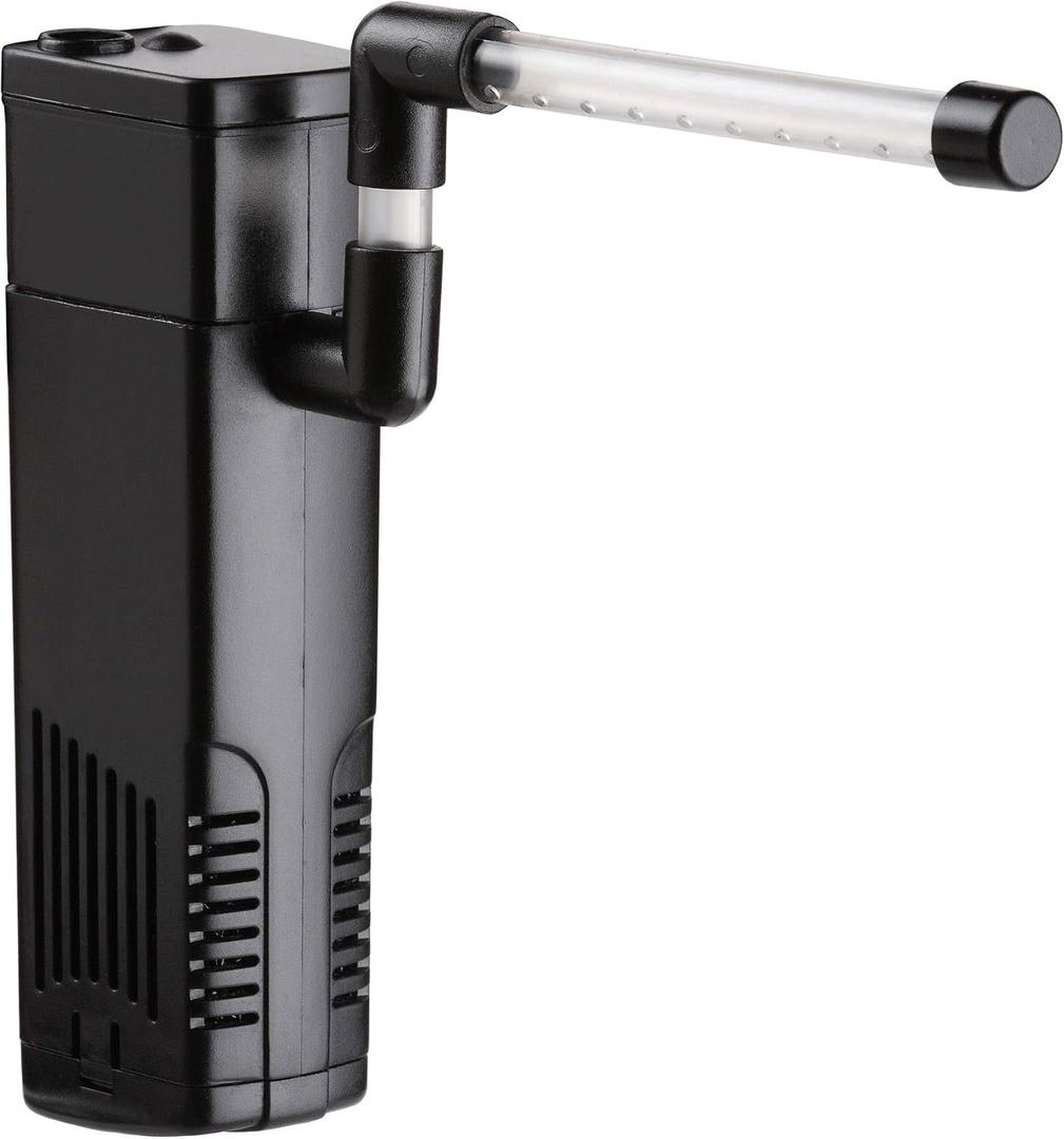 NICREW Aquarium Internal Filter, Submersible Power Filter with Multiple Function for Fish Tanks 5-10 Gallon, 53 GPH, 5W