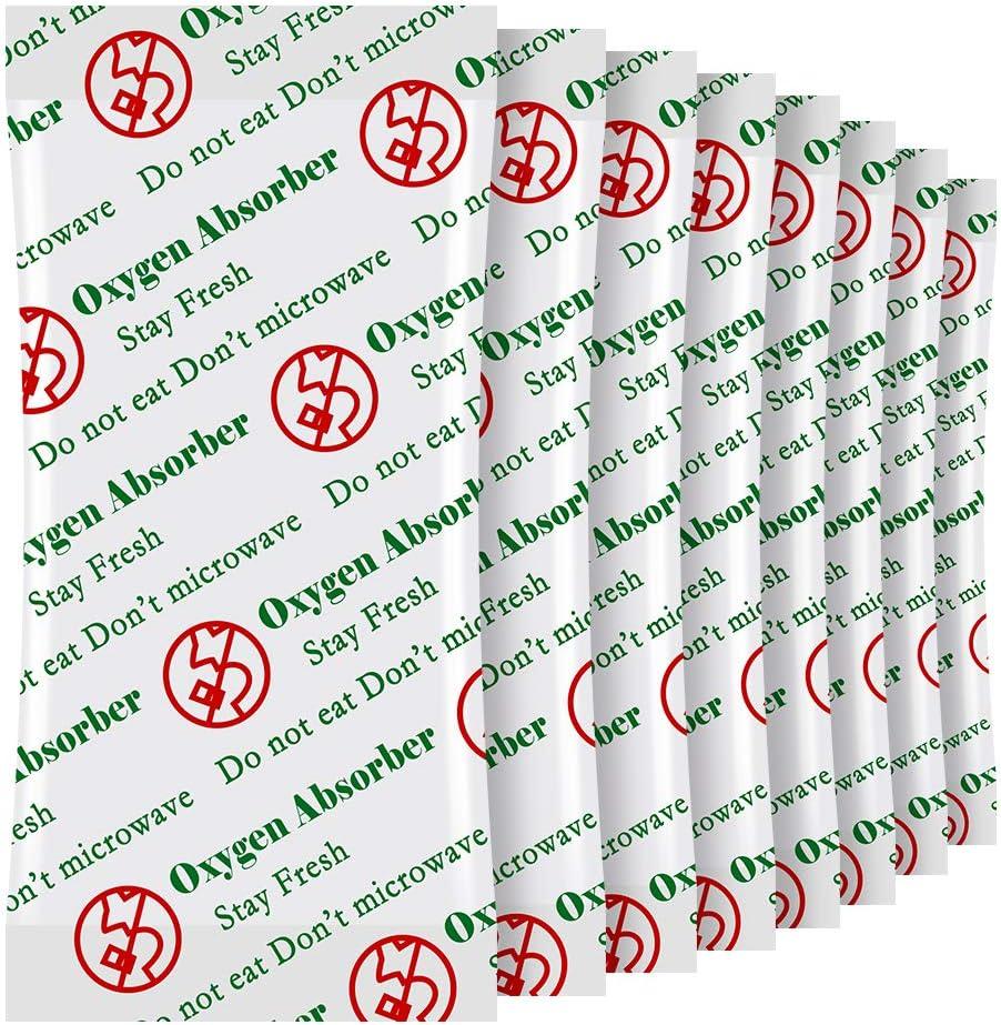 MakMeFre 2000cc(30Packets) Oxygen Absorbers for Food Storage, Food Grade Oxygen Absorbers Packets