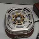 Nostalgia Tabletop Indoor Electric S'mores Maker - Smores Kit With Marshmallow Roasting Sticks and 4 Trays for Graham Crackers, Chocolate, and Marshmallows - Movie Night Supplies - Brown