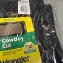 Wrangler 47MCVLS 5 Pocket Cowboy Cut Regular Fit Mens Jeans (Black)