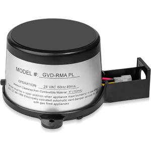 GVD-RAM PL Vent Damper Motor Assembly Compatible with Field Controls 46491600 Boiler Damper Motor,Replaces GVD-5/GVD-6 & 381-800-476 GMA-PL Models