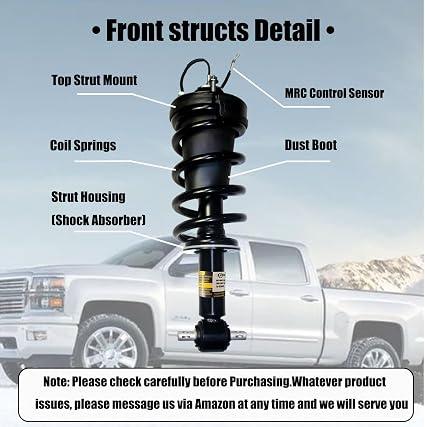 84176631 84977478 Front Shock Absorber Struts Assembly Magnetic Ride Control Suspension electric Automatic For 2015-2021 Cadillac Escalade Chevy Tahoe Suburban Silverado GMC Sierra 1500 Yukon XL