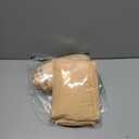 Obstal 2 Pack Table Clothes for 4 Foot Rectangle Tables - Water Resistant Washable Fabric Polyester Rectangle Table Cover for Outdoor/Indoor Uses,48L x 24W x 30H Inches, Champagne