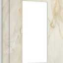 Light Switch Cover Plate Beige Gold Marble Abstraction Morden Art 1 Gang Outlet Covers Single Rocker Decorative Switch plates Electrical Wall Plates GFCI Receptacle for Kitchen Bathroom Decor