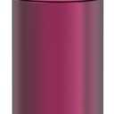 THERMOS FUNTAINER 16 Ounce Stainless Steel Vacuum Insulated Bottle with Wide Spout Lid, Dark Pink
