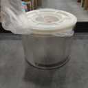 Rotating Display Case - 360° Clear Acrylic Display Case with Cover Lid,3 Tiers Stackable Figurine Display Shelf,Display Blind Box for Collectibles,Doll,Figures