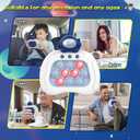 Quick Push Game Fidget Toys Pro for Kids Adults, Christmas Handheld Game Fast Puzzle Game Machine, Push Bubble Christmas Stress Toy, Relief Party Favors, Birthday Gifts for Boys