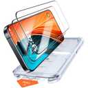 TORRAS Military-Grade Shatterproof for 16 Plus Screen Protector 6.7 Inch [9H+ Tempered Glass& One-Step Installation] Anti-Scratch Full Coverage Fit Bubble Free Case-Friendly Film, 2 Park,GlassGo X