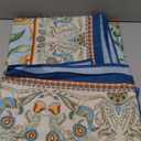 Horaldaily Rustic Rectangular Tablecloth 60x120 Inch, Bird Floral Vintage Washable Seasonal Table Cover for Party Picnic Dinner Decor (Green)