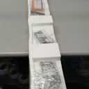 FELIDESIGN Curtain Track, Ceiling Curtain Track for Room Divider, Ceiling Mount Rail Set with Roller Hooks, White, 12ft - 18ft